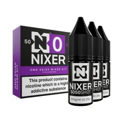 Nixer - Nic Shot - 50/50 Zero Nicotine Shot