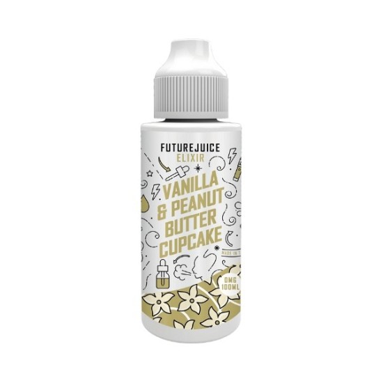 Future Juice Elixir - 100ml - Vanilla & Peanut Butter Cupcake