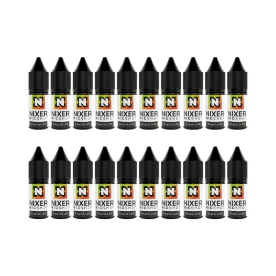 Nixer - Nic Shot - 100VG Nic Shot - 20 Pack