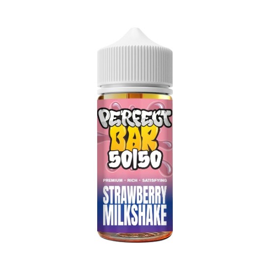 Perfect Bar 50/50 - 100ml - Strawberry Milkshake
