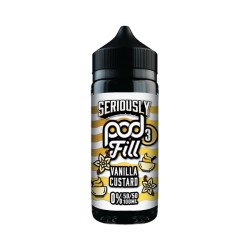 Seriously Pod Fill 3 - 100ml - Vanilla Custard