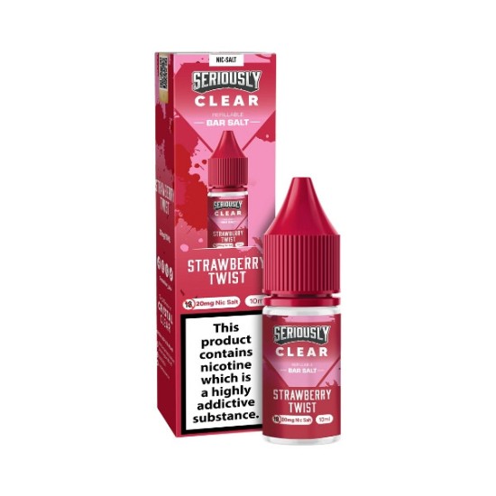 Seriously Clear - Nic Salt - Strawberry Twist