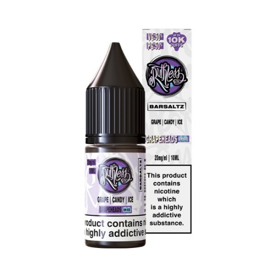 Ruthless Bar Saltz - Nic Salt - Grape Heads On Ice