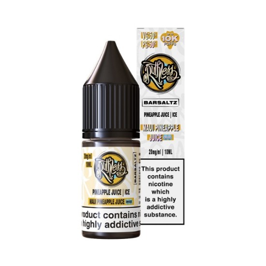 Ruthless Bar Saltz - Nic Salt - Maui Pineapple Juice On Ice