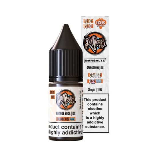 Ruthless Bar Saltz - Nic Salt - Orange Fizz On Ice