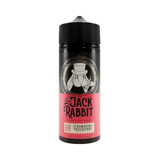 Jack Rabbit Vapes - 100ml - Strawberry Cheesecake