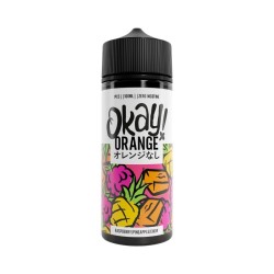 Okay! Orange - 100ml - Raspberry Pineapple Chew