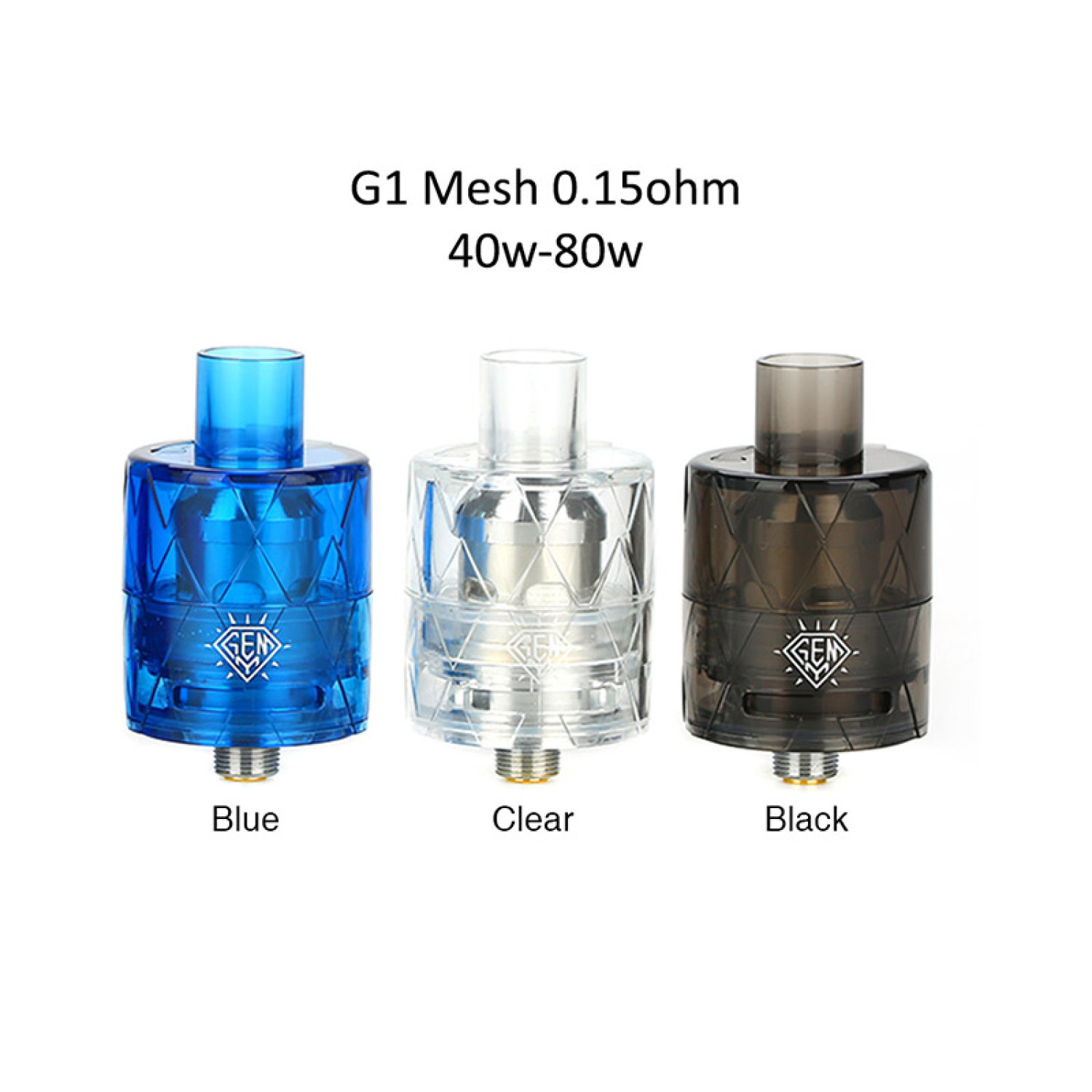 Freemax GEMM Tank - Clear - 2 Pack Freemax GEMM Tank - Clear - 2 Pack