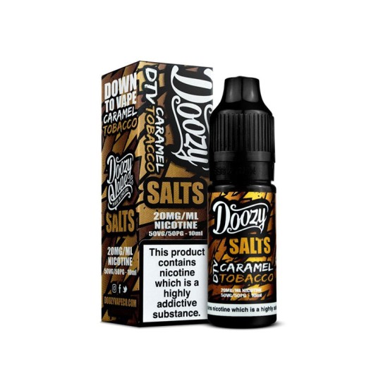 Doozy Vape - Nic Salt - Caramel Tobacco