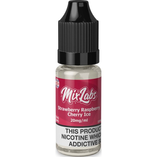 Mix Labs - Nic Salt - Strawberry Raspberry Cherry Ice