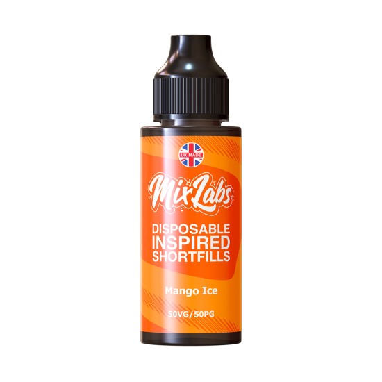 Mix Labs - 100ml Shortfill - Mango Ice