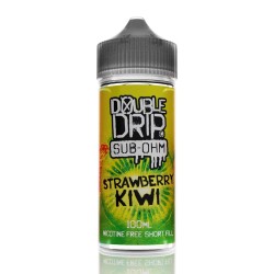 Double Drip - 100ml Shortfill - Strawberry Kiwi