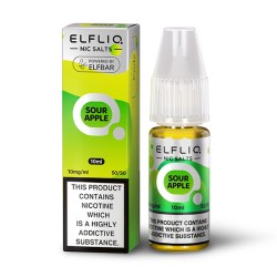 Elf Bar ELFLIQ - Nic Salt - Sour Apple