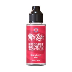 Mix Labs - 100ml Shortfill - Strawberry Kiwi
