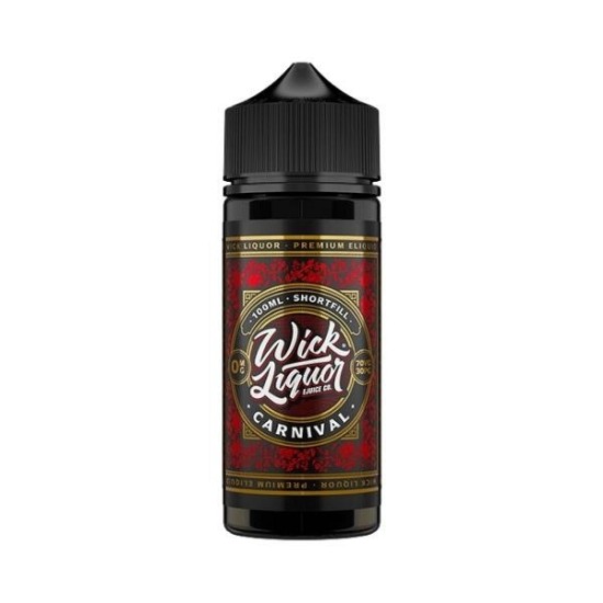 Wick Liquor - 100ml - Carnival Wick Liquor - 100ml - Carnival