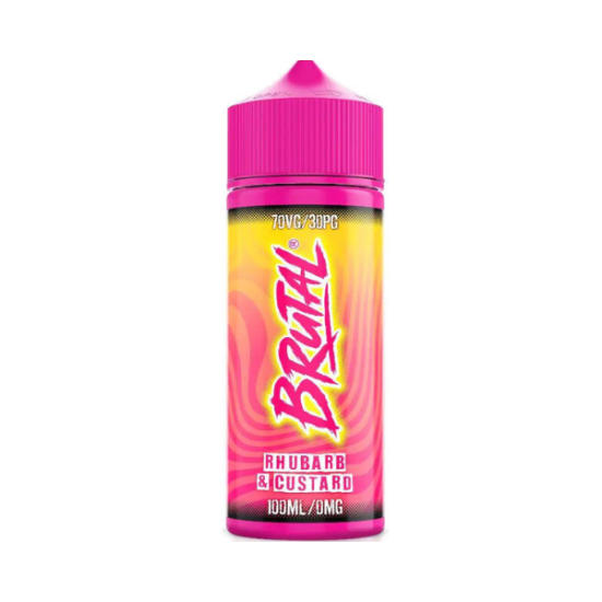 Brutal - 100ml - Rhubarb & Custard Brutal - 100ml - Rhubarb & Custard