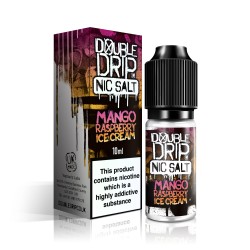 Double Drip - Nic Salt - Mango Raspberry Ice Cream