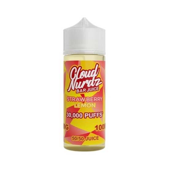 Cloud Nurdz - 100ml - Strawberry Lemon Cloud Nurdz - 100ml - Strawberry Lemon