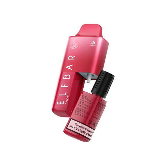 Elf Bar AF5000 Rechargeable Pod - Cherry Ice