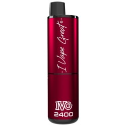 IVG 2400 Disposable Pod - Red Raspberry Collection