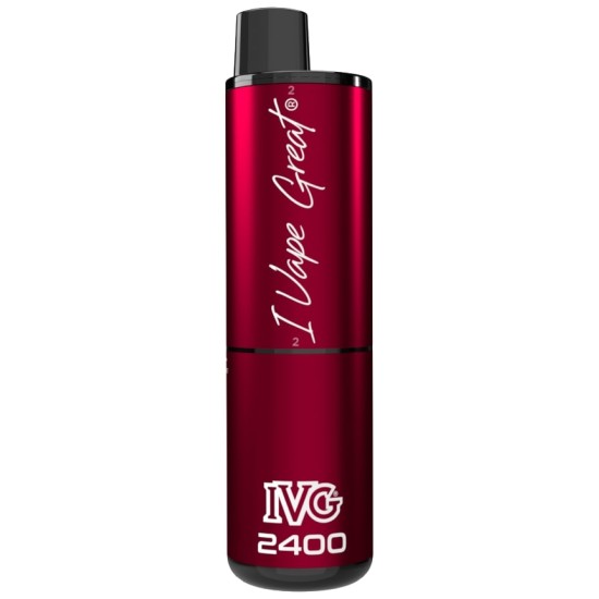 IVG 2400 Disposable Pod - Red Raspberry Collection