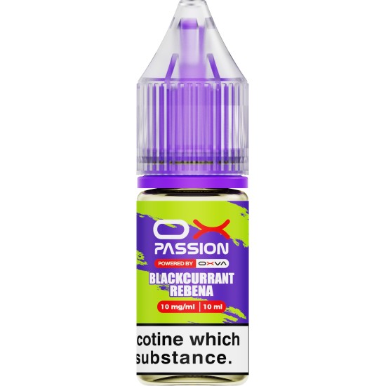 Ox Passion - Nic Salt - Blackcurrent Rebena