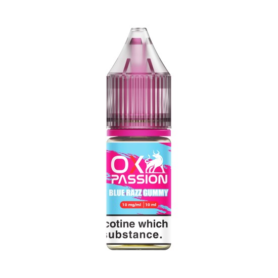 Ox Passion - Nic Salt - Blue Razz Gummy
