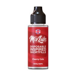 Mix Labs - 100ml Shortfill - Cherry Cola