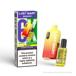 Lost Mary BM6000 Rechargeable Pod - Banana Volcano