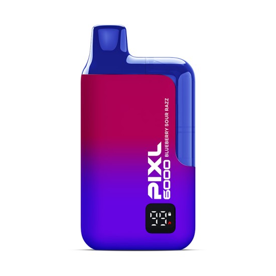 Pixl 6000 Rechargeable Pod - Blue Sour Razz