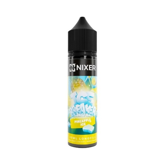 Nixer X Ice Breaker - 30ml - Pineapple Ice - Longfill Nixer X Ice Breaker - 30ml - Pineapple Ice - Longfill