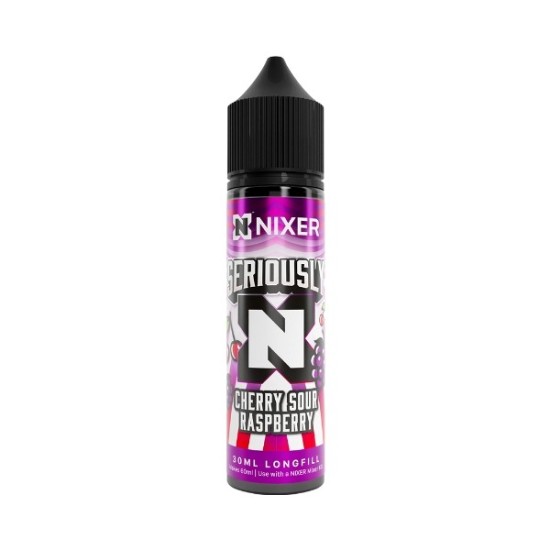 Nixer X Seriously - 30ml - Cherry Sour Raspberry - Longfill
