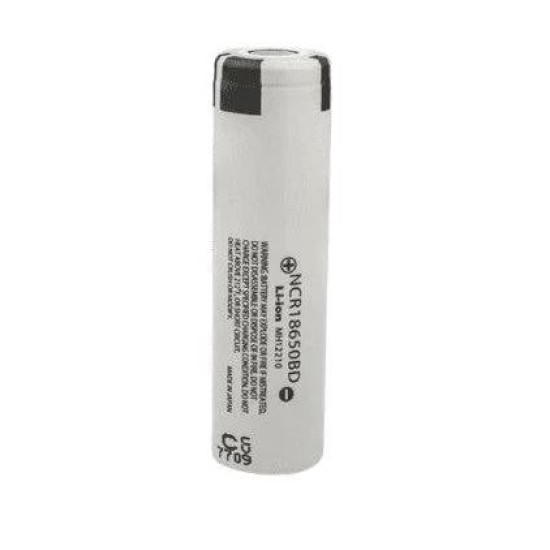 Panasonic NCR18650BD - 18650 Battery - 3100mAh - 10A - Max 30W Single / Max 60W Dual