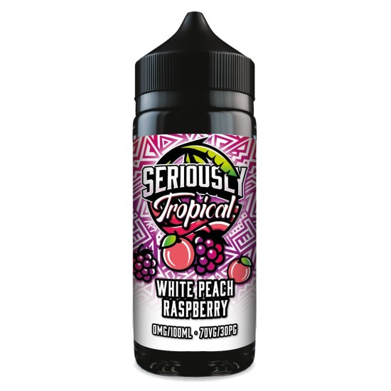 Doozy Vape - Seriously Tropical - 100ml - White Peach Raspberry