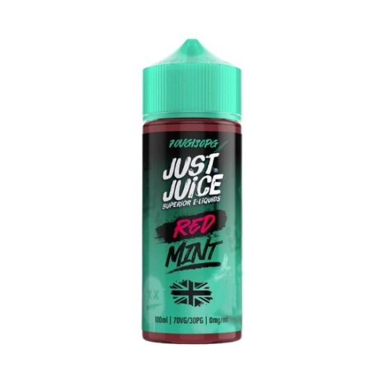 Just Juice Mint - 100ml - Red Just Juice Mint - 100ml - Red