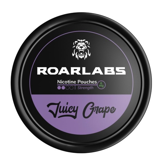 Roarlabs Juicy Grape Nicotine Pouch