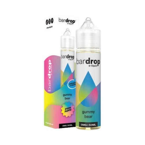 Bar Drop E-Liquid - 50ml - Gummy Bear Bar Drop E-Liquid - 50ml - Gummy Bear