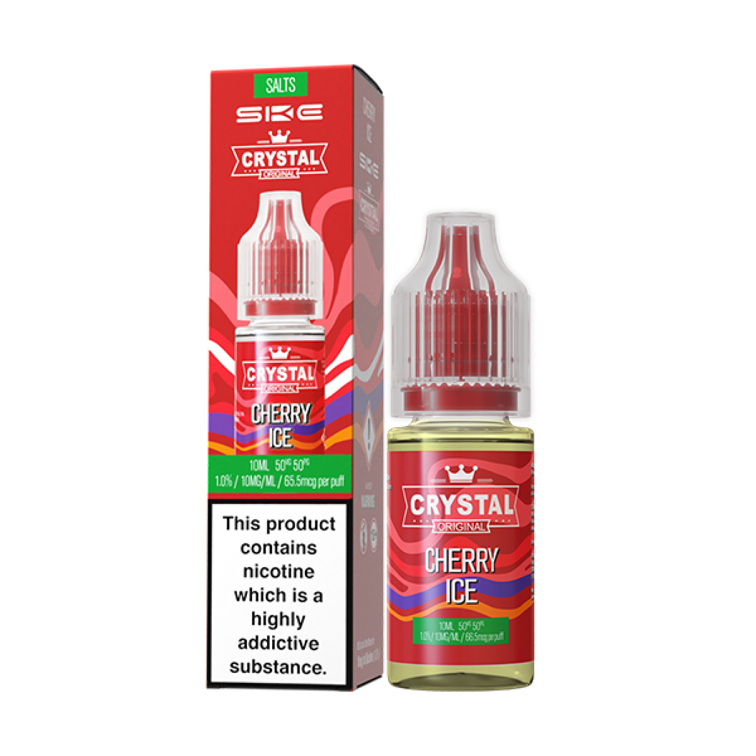 SKE Crystal Bar V2 - Nic Salt - Cherry Ice SKE Crystal Bar V2 - Nic Salt - Cherry Ice