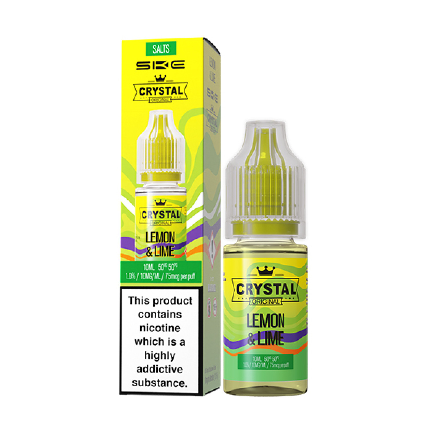 SKE Crystal Bar V2 - Nic Salt - Lemon & Lime SKE Crystal Bar V2 - Nic Salt - Lemon & Lime