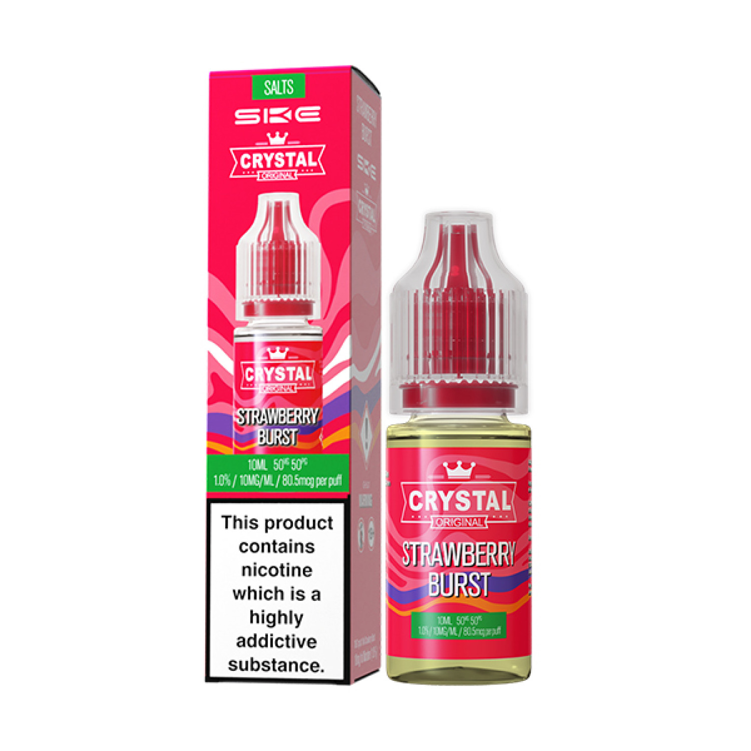 SKE Crystal Bar V2 - Nic Salt - Strawberry Burst SKE Crystal Bar V2 - Nic Salt - Strawberry Burst