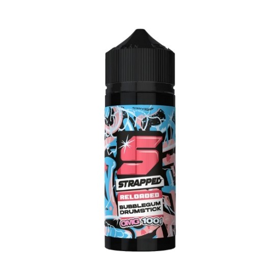Strapped Reloaded - 100ml - Bubblegum Drumstick Strapped Reloaded - 100ml - Bubblegum Drumstick