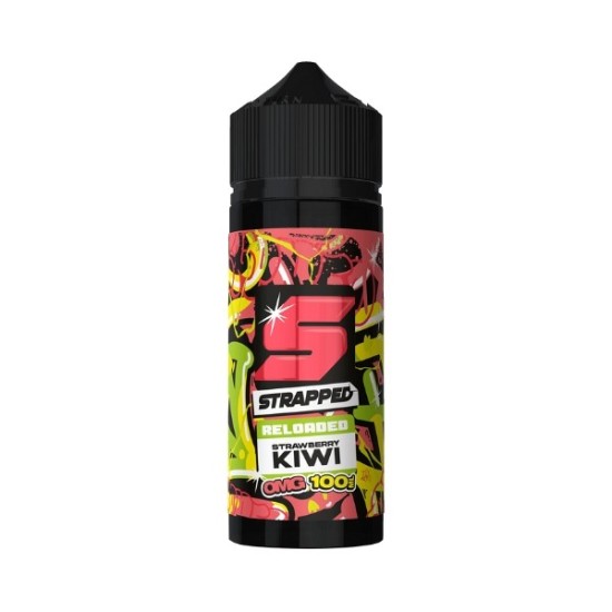 Strapped Reloaded - 100ml - Strawberry Kiwi Strapped Reloaded - 100ml - Strawberry Kiwi