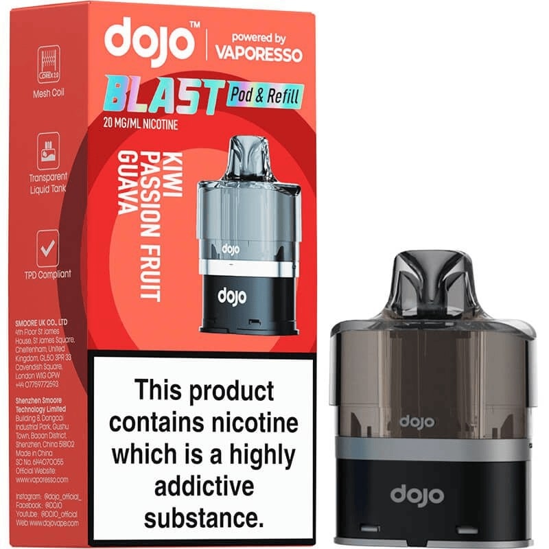 DOJO BLAST 6000 Pod (Powered by Vaporesso) & Refill -