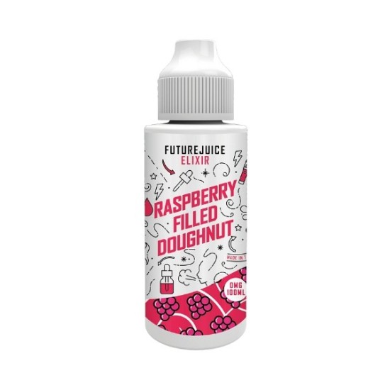 Future Juice Elixir - 100ml - Raspberry Filled Doughnut Future Juice Elixir - 100ml - Raspberry Filled Doughnut