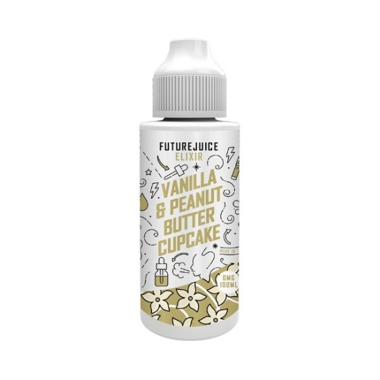 Future Juice Elixir - 100ml - Vanilla & Peanut Butter Cupcake Future Juice Elixir - 100ml - Vanilla & Peanut Butter Cupcake