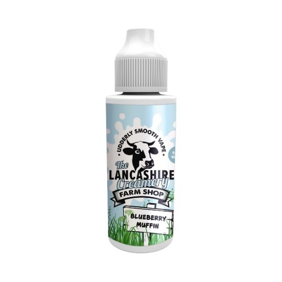 The Lancashire Creamery Farm Shop - 100ml - Blueberry Muffin The Lancashire Creamery Farm Shop - 100ml - Blueberry Muffin