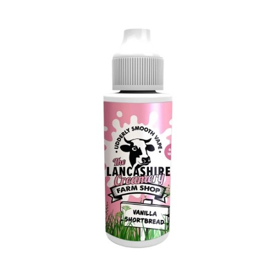 The Lancashire Creamery Farm Shop - 100ml - Vanilla Shortbread The Lancashire Creamery Farm Shop - 100ml - Vanilla Shortbread