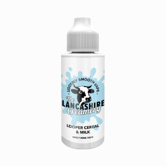 The Lancashire Creamery - 100ml - Looper Cereal & Milk The Lancashire Creamery - 100ml - Looper Cereal & Milk