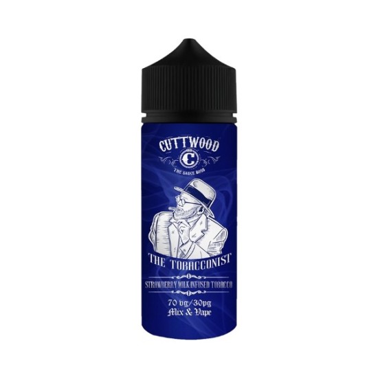 Cuttwood The Tobacconist - 100ml - Strawberry Milk Cuttwood The Tobacconist - 100ml - Strawberry Milk