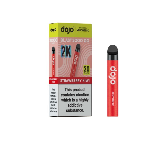 DOJO BLAST 2000 Go Kit (Powered by Vaporesso) - Strawberry Kiwi